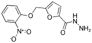 5-(2-NITRO-PHENOXYMETHYL)-FURAN-2-CARBOXYLIC ACID HYDRAZIDE Struktur