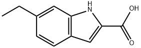 6-ETHYL-1H-INDOLE-2-CARBOXYLIC ACID Struktur