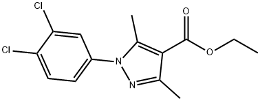 ETHYL 1-(3,4-DICHLOROPHENYL)-3,5-DIMETHYL-1H-PYRAZOLE-4-CARBOXYLATE price.