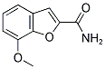 7-METHOXY-1-BENZOFURAN-2-CARBOXAMIDE Struktur