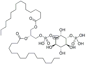 L-ALPHA-D-MYO-PHOSPHATIDYLINOSITOL 3-MONOPHOSPHATE Struktur