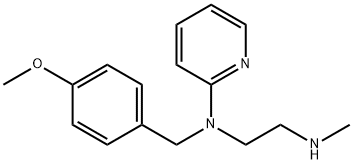 N-(4-METHOXYBENZYL)-N'-METHYL-N-2-PYRIDINYL-1,2-ETHANEDIAMINE Struktur