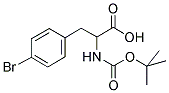 BOC-4-BROMO-DL-PHENYLALANINE Struktur