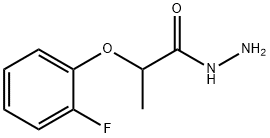 2-(2-FLUOROPHENOXY)PROPANOHYDRAZIDE Struktur