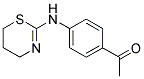 1-[4-(5,6-DIHYDRO-4H-[1,3]THIAZIN-2-YLAMINO)-PHENYL]-ETHANONE Struktur