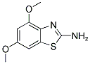 4,6-DIMETHOXY-1,3-BENZOTHIAZOL-2-AMINE Struktur