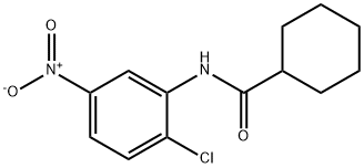 N-(2-CHLORO-5-NITROPHENYL)CYCLOHEXYLFORMAMIDE Struktur