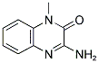 3-AMINO-1-METHYLQUINOXALIN-2(1H)-ONE Struktur