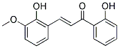 2,2'-DIHYDROXY-3-METHOXYCHALCONE Struktur