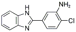 5-(1H-BENZOIMIDAZOL-2-YL)-2-CHLORO-PHENYLAMINE Struktur