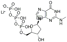 N2-METHYL-2'-DEOXYGUANOSINE-5'-TRIPHOSPHATE LITHIUM SALT Struktur