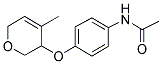 N-{4-[(4-METHYL-3,6-DIHYDRO-2H-PYRAN-3-YL)OXY]PHENYL}ACETAMIDE Struktur