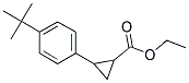 2-(4-TERT-BUTYL-PHENYL)-CYCLOPROPANECARBOXYLIC ACID ETHYL ESTER Struktur