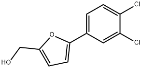 [5-(3,4-DICHLORO-PHENYL)-FURAN-2-YL]-METHANOL Struktur