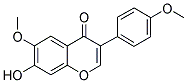 6,4'-DIMETHOXY-7-HYDROXYISOFLAVONE Struktur