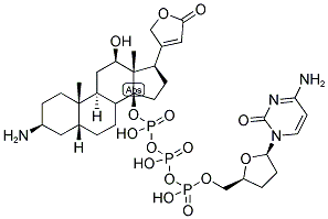 3-AMINO-3-DEOXYDIGOXIGENIN-9-DDCTP Struktur