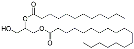 1-STEARIN-2-LAURIN Struktur