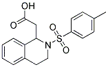 [2-(TOLUENE-4-SULFONYL)-1,2,3,4-TETRAHYDRO-ISOQUINOLIN-1-YL]-ACETIC ACID Struktur