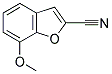 7-METHOXY-1-BENZOFURAN-2-CARBONITRILE Struktur