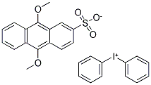 DIPHENYLIODONIUM-9,10-DIMETHOXYANTHRACENE-2-SULFONATE Struktur