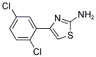 4-(2,5-DICHLORO-PHENYL)-THIAZOL-2-YLAMINE Struktur