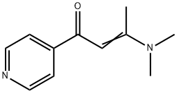 (E)-3-(DIMETHYLAMINO)-1-(4-PYRIDINYL)-2-BUTEN-1-ONE Struktur