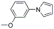 1-(3-METHOXY-PHENYL)-1H-PYRROLE Struktur