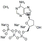 2'-DEOXY-ADENOSINE-5' -TRIPHOSPHATE, (SODIUM SALT, HYDRATE) Struktur