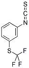 3-(TRIFLUOROMETHYLTHIO)PHENYL ISOTHIOCYANATE Struktur