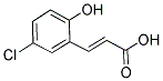 3-(5-CHLORO-2-HYDROXY-PHENYL)-ACRYLIC ACID Struktur