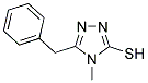 5-BENZYL-4-METHYL-4H-1,2,4-TRIAZOLE-3-THIOL Struktur