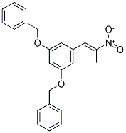 1-(3,5-DIBENZYLOXYPHENYL)-2-NITROPROPENE Struktur