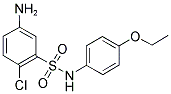 5-AMINO-2-CHLORO-N-(4-ETHOXY-PHENYL)-BENZENESULFONAMIDE Struktur