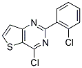 4-CHLORO-2-(2-CHLOROPHENYL)THIENO[3,2-D]PYRIMIDINE Struktur