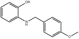 2-[(4-METHOXYBENZYL)AMINO]PHENOL Struktur