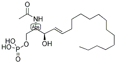 02:0 CERAMIDE-1-PO4 Struktur