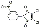 3,4-DICHLORO-1-(3-NITRO-PHENYL)-PYRROLE-2,5-DIONE Struktur