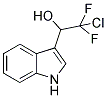 2-CHLORO-2,2-DIFLUORO-1-(1H-INDOL-3-YL)-1-ETHANOL Struktur