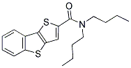 N,N-DIBUTYLTHIENO[3,2-B][1]BENZOTHIOPHENE-2-CARBOXAMIDE Struktur