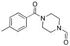 4-((4-METHYLPHENYL)CARBONYL)PIPERAZINECARBALDEHYDE Struktur