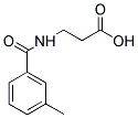 3-[(3-METHYLBENZOYL)AMINO]PROPANOIC ACID Struktur