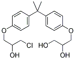 BISPHENOL-A-(3-CHLORO-2-HYDROXYPROPYL)-(2,3-DIHYDROXYPROPYL)-ETHER Struktur