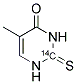 THIOTHYMINE [2-14C] Struktur