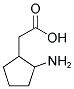 2-AMINOCYCLOPENTANEACETIC ACID Struktur