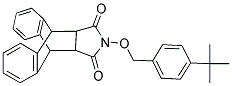 17-([4-(TERT-BUTYL)BENZYL]OXY)-17-AZAPENTACYCLO[6.6.5.0(2,7).0(9,14).0(15,19)]NONADECA-2(7),3,5,9(14),10,12-HEXAENE-16,18-DIONE Struktur