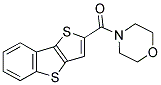 4-(THIENO[3,2-B][1]BENZOTHIEN-2-YLCARBONYL)MORPHOLINE Struktur