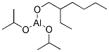 ALUMINUM ETHYLHEXANO-DIISOPROPOXIDE Struktur