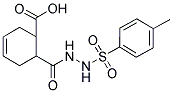 6-((2-[(4-METHYLPHENYL)SULFONYL]HYDRAZINO)CARBONYL)-3-CYCLOHEXENE-1-CARBOXYLIC ACID Struktur