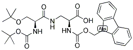 FMOC-DPR(BOC-SER(TBU))-OH Struktur