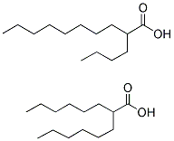 2-BUTYL DECANOIC ACID/2 HEXYL OCTANOIC ACID Struktur